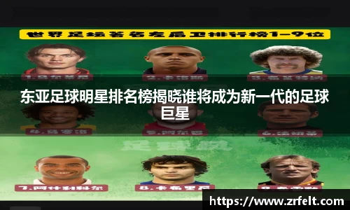 东亚足球明星排名榜揭晓谁将成为新一代的足球巨星